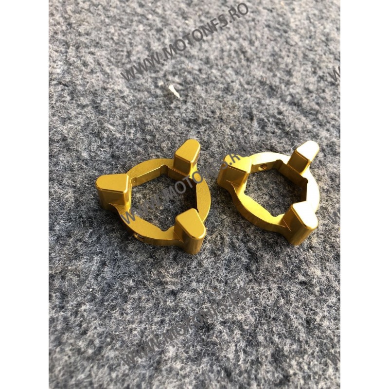 22MM Set Reglaj Suspensie Moto / Ajustoare reglaj preload furca moto auriu OT3XQ OT3XQ  Reglaj Suspensie Furca 50,00 lei 50,0...