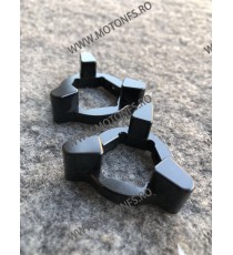 22MM Set Reglaj Suspensie Moto / Ajustoare reglaj preload furca moto Negru DJR05 DJR05  Reglaj Suspensie Furca 50,00 lei 50,0...