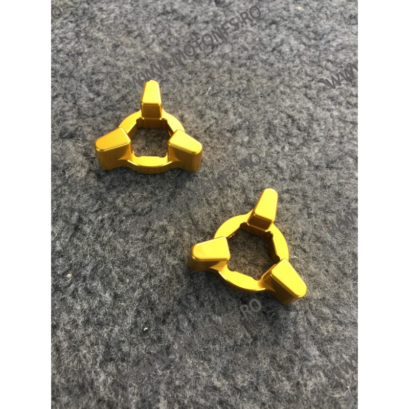 19MM Set Reglaj Suspensie Moto / Ajustoare reglaj preload furca moto Auriu TQ9IU TQ9IU  Reglaj Suspensie Furca 49,00 lei 49,0...