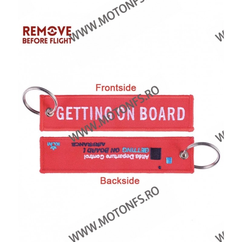 Getting On Board KLM AIRLINE Breloc Brodat Pe Ambele Fete KD5IR KD5IR  Breloc Chei 10,00 lei 10,00 lei 8,40 lei 8,40 lei