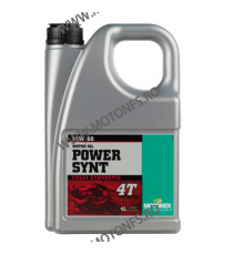 MOTOREX - POWER SYNT 10W60 - 4L + FILTRU ULEI GRATUIT (MAX 30 RON RETAIL) + TRANSPORT GRATUITA 940-335  MOTOREX 10W-60 355,00...