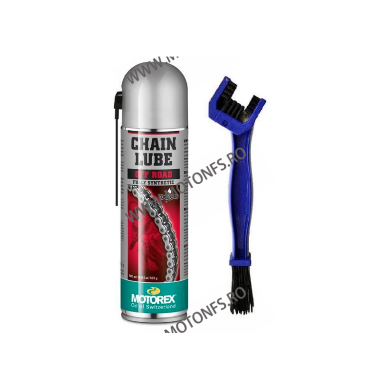 MOTOREX OFERTA - SPRAY LANT OFFROAD SPRAY - 500ml + PERIE CURATARE LANT 960-826-OUT1015  MOTOREX  70,00 RON 63,00 RON 58,82 R...