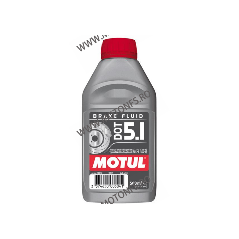 MOTUL - BRAKE FLUID DOT 5.1 - 500ml M0-950  MOTUL  45,00 RON 41,00 RON 37,82 RON 34,45 RON product_reduction_percent