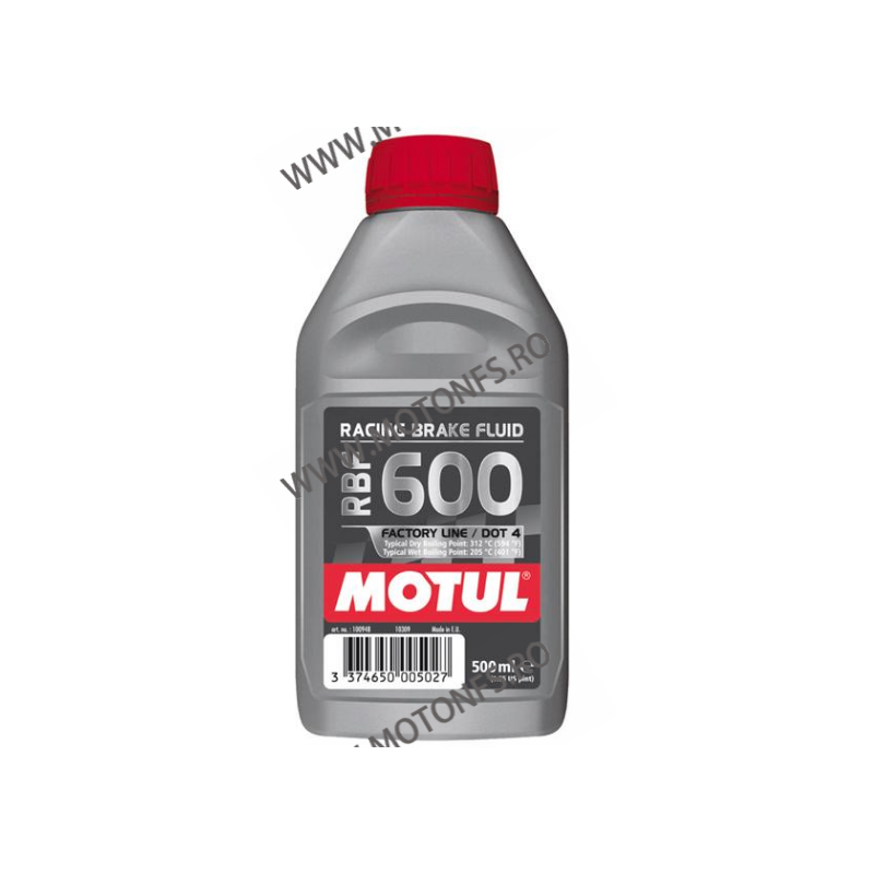 MOTUL - BRAKE FLUID RBF600 FACTORY LINE - 500ml (DRY BOILING POINT 312�C) M0-948  MOTUL Racing Lichid Frana 60,00 lei 60,00 l...