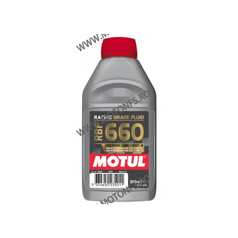 MOTUL - BRAKE FLUID RBF660 FACTORY LINE - 500ml (DRY BOILING POINT 325�C) M1-666  MOTUL Racing Lichid Frana 75,00 lei 75,00 l...