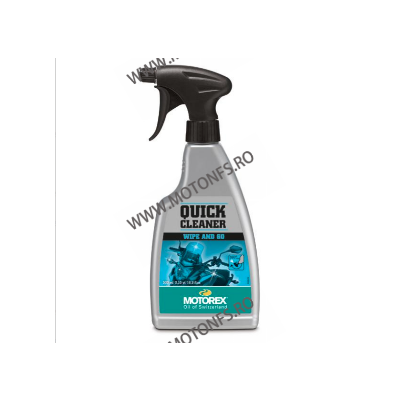MOTOREX - QUICK CLEANER - 500ml 980-103 MOTOREX MOTOREX Exterior / Carenaj 71,50 lei 71,50 lei 60,08 lei 60,08 lei