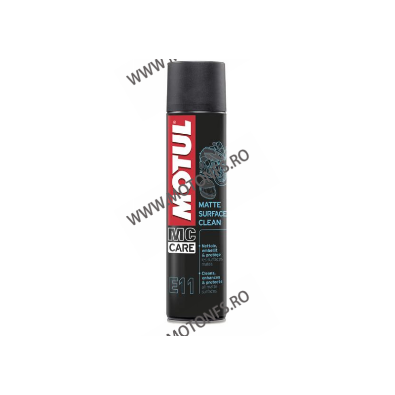 MOTUL - E11 MATTE SURFACE CLEAN - 400ml M5-051  MOTUL Exterior / Carenaj 35,00 lei 35,00 lei 29,41 lei 29,41 lei