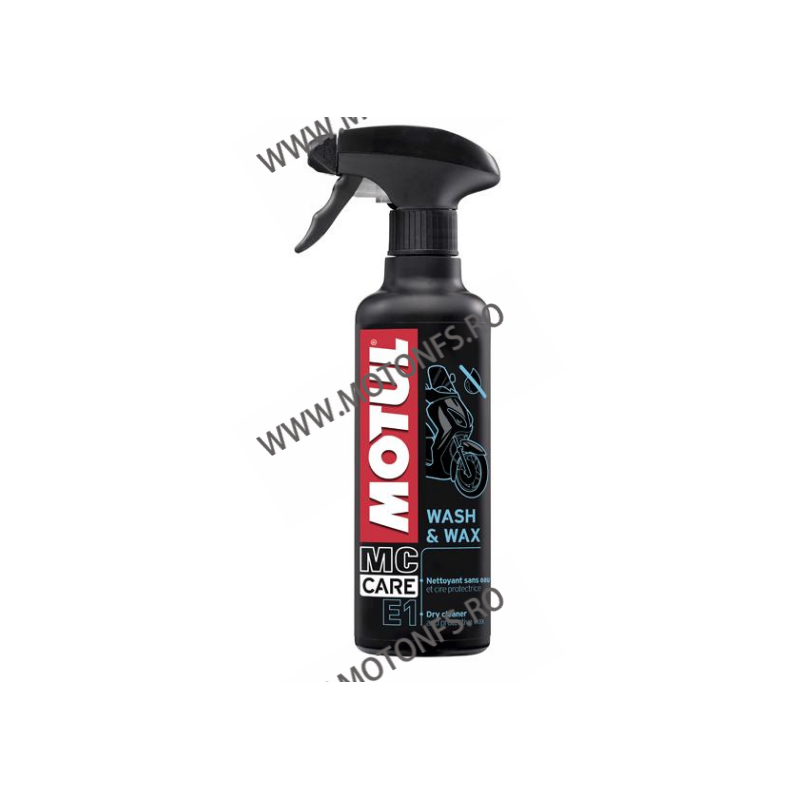 MOTUL - E1 WASH & WAX - 400ml MTL-102996  MOTUL Exterior / Carenaj 45,00 lei 45,00 lei 37,82 lei 37,82 lei