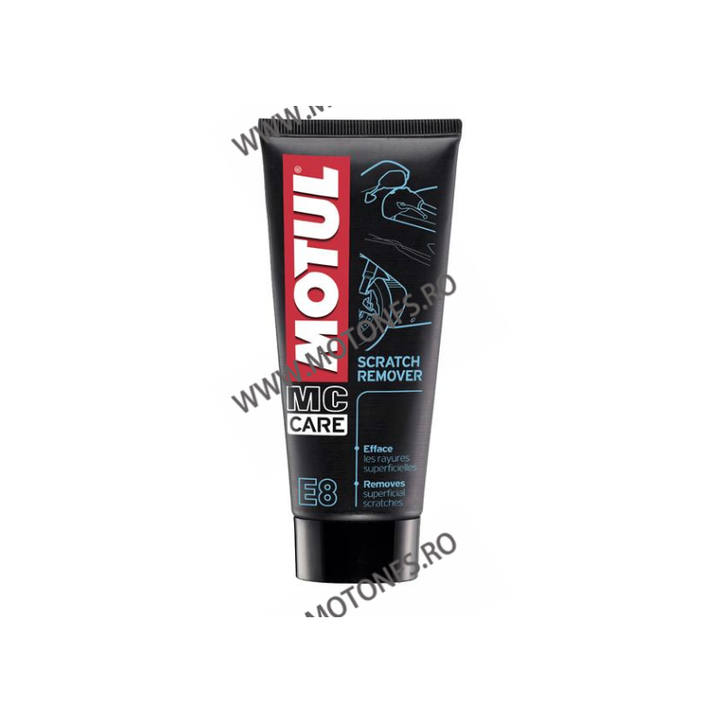 MOTUL - E8 SCRATCH REMOVER - 100ml M3-003  MOTUL Exterior / Carenaj 28,00 lei 28,00 lei 23,53 lei 23,53 lei