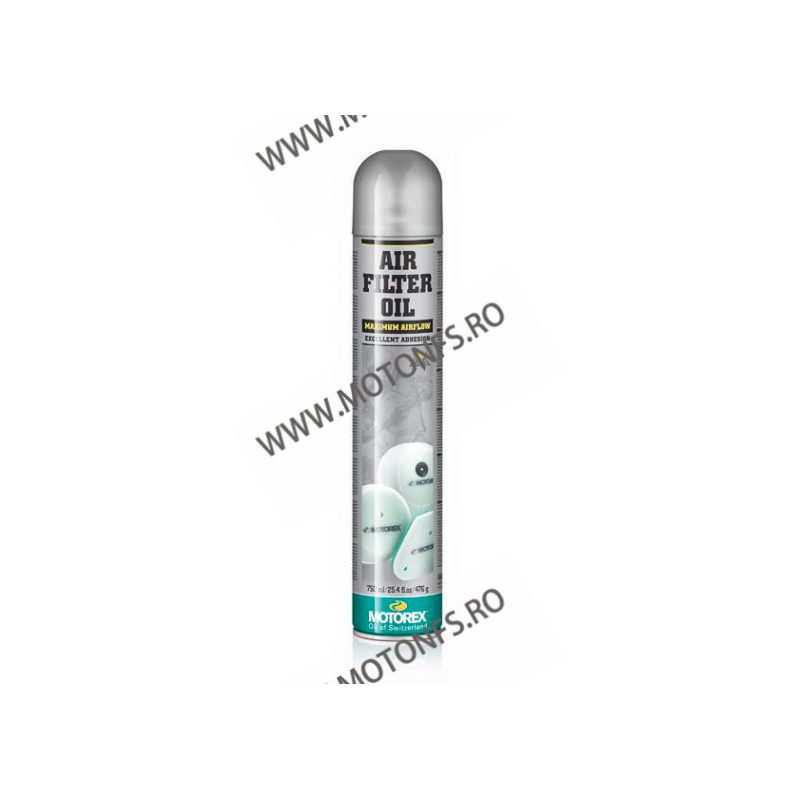 MOTOREX - AIR FILTER OIL SPRAY - 750ml 980-437  MOTOREX  65,00 RON 58,00 RON 54,62 RON 48,74 RON product_reduction_percent