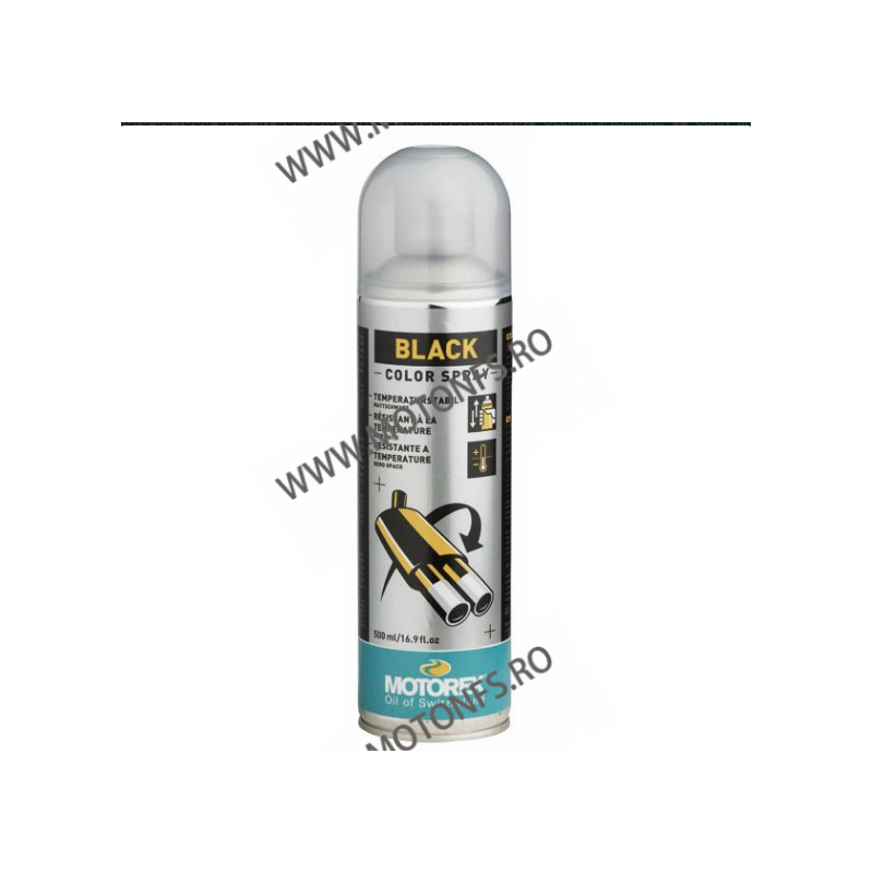 MOTOREX - BLACK SPRAY - 500ml 970-986  MOTOREX 65,00 RON 59,00 RON 54,62 RON 49,58 RON product_reduction_percent