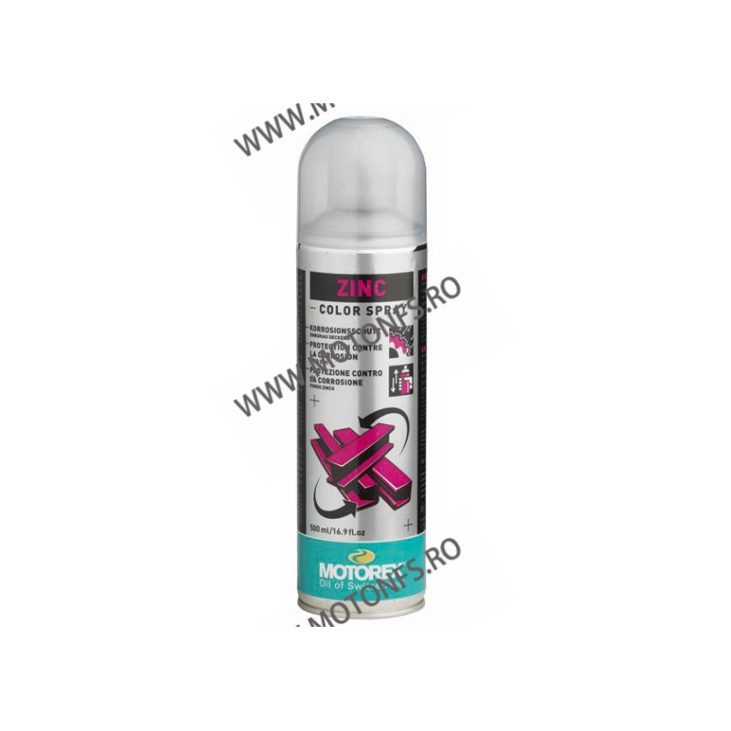 MOTOREX - ZINK SPRAY - 500ml 970-997  MOTOREX 85,00 RON 77,00 RON 71,43 RON 64,71 RON product_reduction_percent