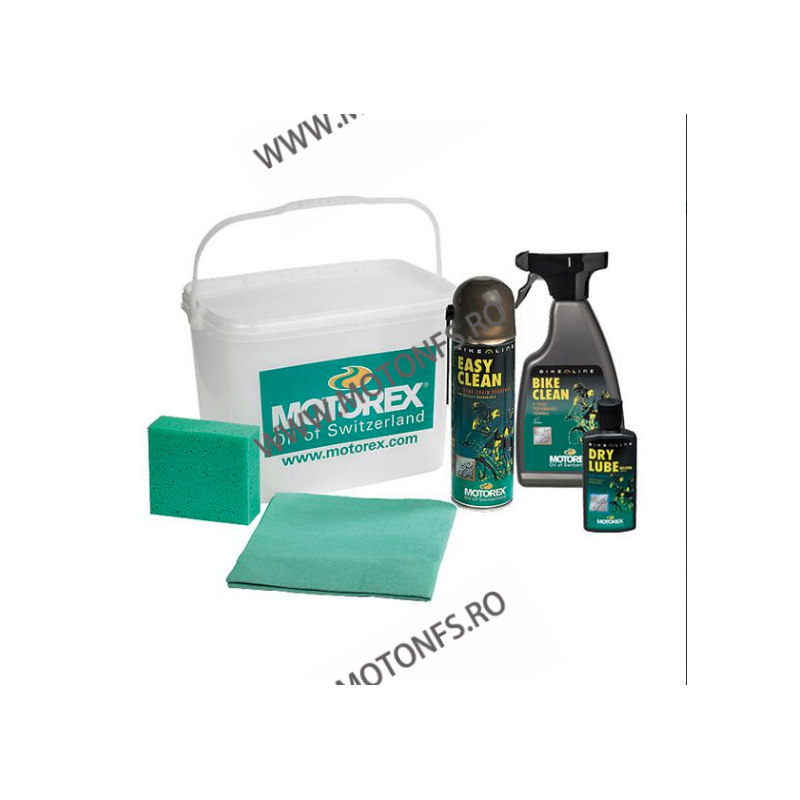 MOTOREX BICICLETE - BIKE CLEANING KIT XCK  MOTOREX 190,00 RON 165,00 RON 159,66 RON 138,66 RON product_reduction_percent