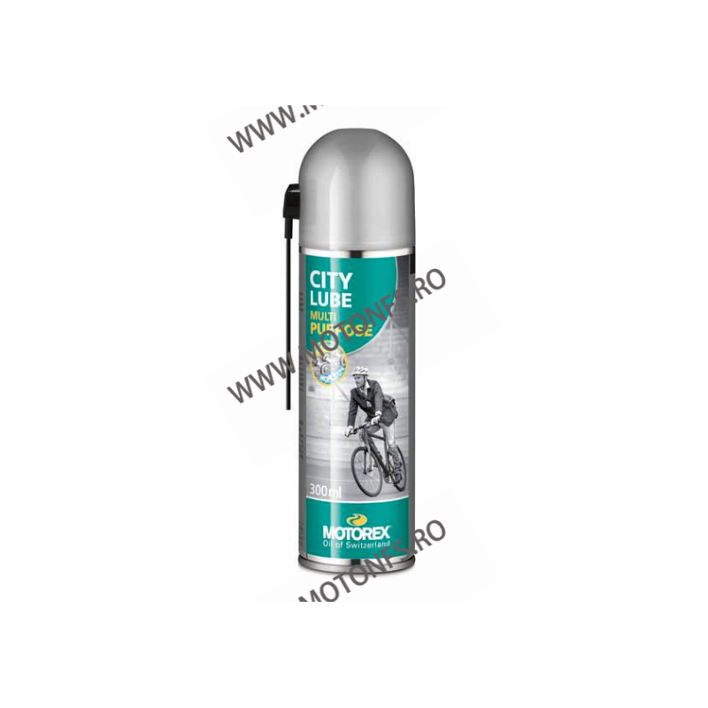 MOTOREX BICICLETE - CITY LUBE - 300ml (SPRAY) XCL3  MOTOREX 45,00 RON 40,00 RON 37,82 RON 33,61 RON product_reduction_percent