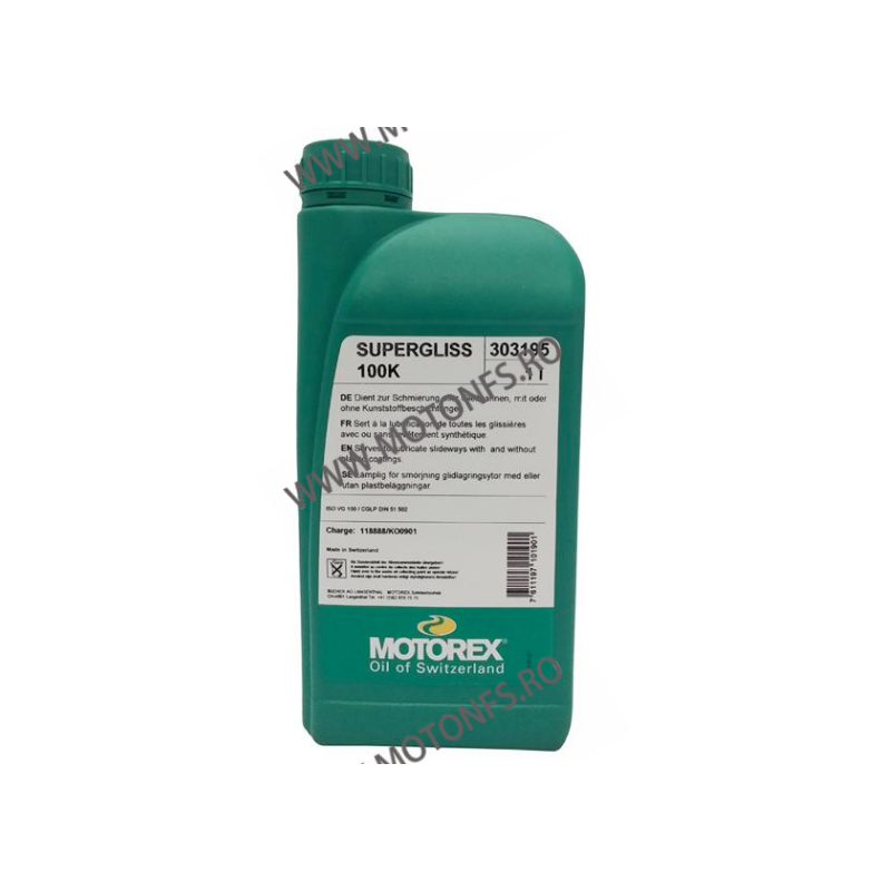 MOTOREX BICICLETE - SUPERGLISS 100K (FORK OIL) - 1L (BOTTLE) 303-195 MOTOREX MOTOREX BIKELINE 60,50 lei 60,50 lei 50,84 lei 5...