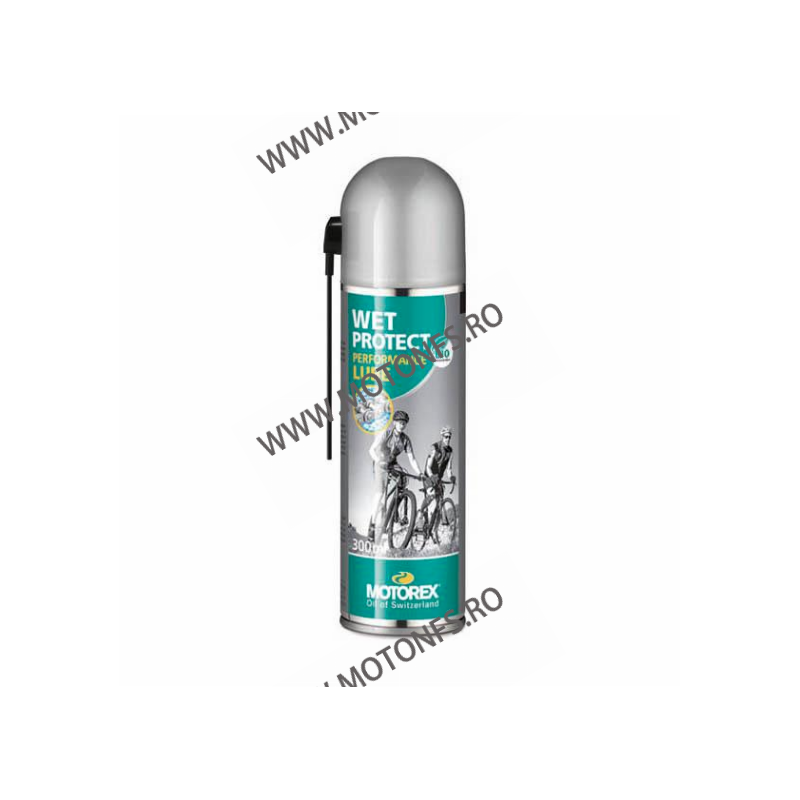 MOTOREX BICICLETE - WET PROTECT - 300ml (SPRAY) XWL3  MOTOREX 52,00 RON 47,00 RON 43,70 RON 39,50 RON product_reduction_percent