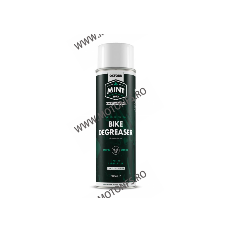 OXFORD MINT - BIKE DEGREASER - 500ml OX-OC201  OXFORD MINT 40,00 RON 36,00 RON 33,61 RON 30,25 RON product_reduction_percent