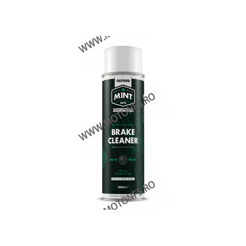 OXFORD MINT - BRAKE CLEANER - 500ml OX-OC202  OXFORD MINT 40,00 RON 36,00 RON 33,61 RON 30,25 RON product_reduction_percent