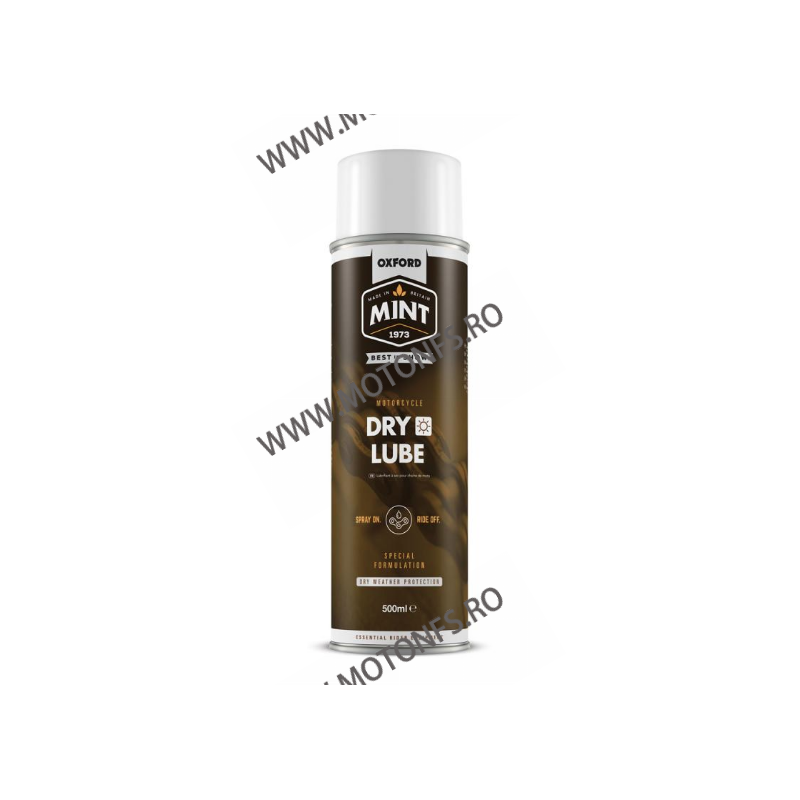 OXFORD MINT - DRY WEATHER LUBE - 500ml (spray lant) OX-OC205  OXFORD MINT 45,00 lei 45,00 lei 37,82 lei 37,82 lei