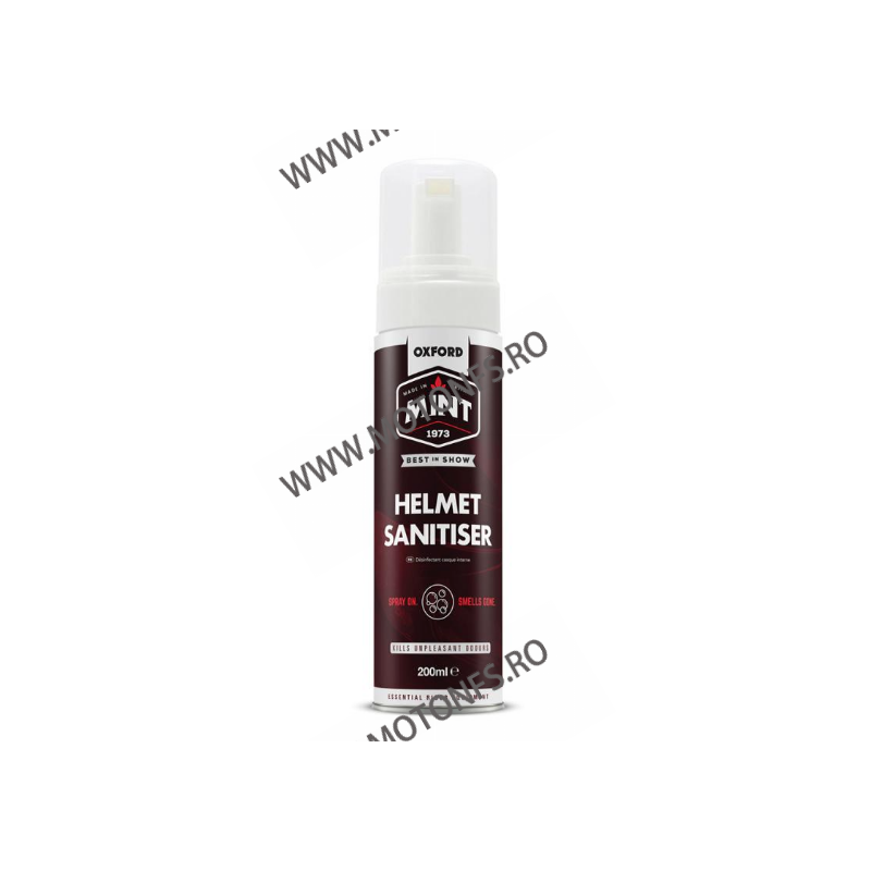 OXFORD MINT - HELMET SANITISER FOAM (interior) - 200ml OX-OC300  OXFORD MINT 45,00 RON 41,00 RON 37,82 RON 34,45 RON product_...