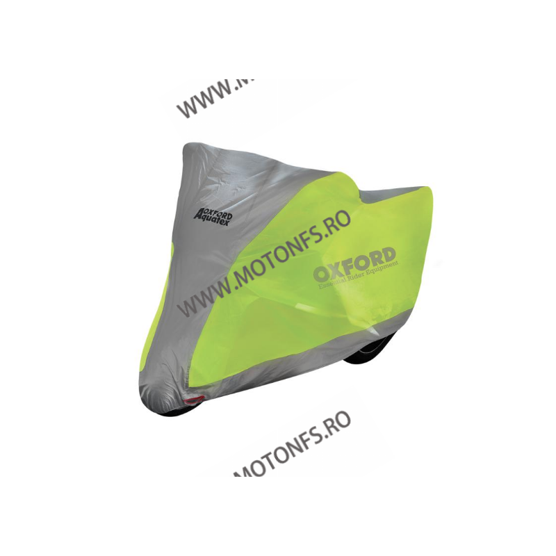 [dimeniuni: 246x104x127]	 OXFORD - husa moto AQUATEX - fluorescent, large (L) OX-CV222  Huse moto 170,00 RON 144,00 RON 142,8...