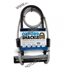 OXFORD - SHACKLE12 DUO ULOCK & 1.2M CABLE OX-LK332  Antifurt 105,00 RON 95,00 RON 88,24 RON 79,83 RON product_reduction_percent