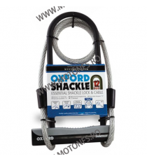 OXFORD - SHACKLE12 DUO ULOCK & 1.2M CABLE OX-LK332  Securitate 135,00 lei 135,00 lei 113,45 lei 113,45 lei
