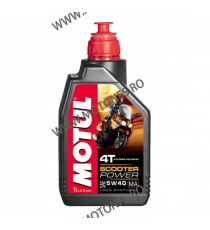 MOTUL - SCOOTER POWER 5W40 (MA) - 1L M5-958  MOTUL 4 Timpi Ulei Scutere 60,00 lei 60,00 lei 50,42 lei 50,42 lei