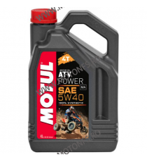 MOTUL - ATV POWER 5W40 - 4L M5-898  MOTUL 5W40 ATV 235,00 lei 235,00 lei 197,48 lei 197,48 lei
