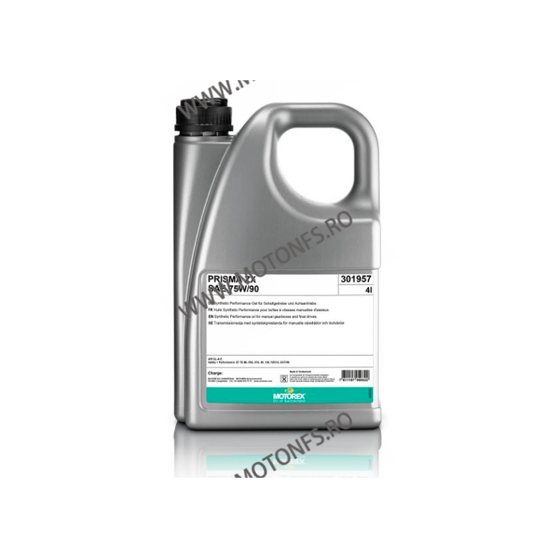 MOTOREX - PRISMA ZX 75W90 - 4L 960-365 MOTOREX 330,00 RON 299,00 RON 277,31 RON 251,26 RON product_reduction_percent MOTOREX - PRISMA ZX 75W90 - 4L 960-365 MOTOREX 330,00 RON 299,00 RON 277,31 RON 251,26 RON product_reduction_percent