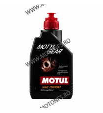 MOTUL - MOTYLGEAR 75W90 - 1L (GEARBOX & DIFFERENTIAL OIL) M5-783  MOTUL  Uleiuri cutie si transmisie 60,00 lei 60,00 lei 50,4...