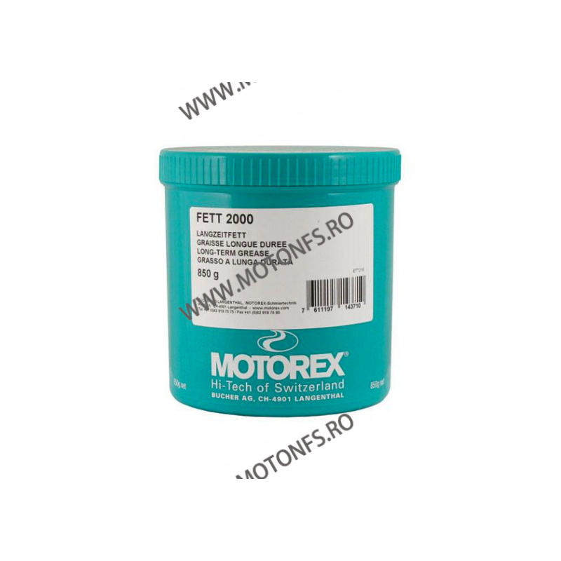 MOTOREX - GREASE 2000 TIN - 850gr 970-337 MOTOREX MOTOREX Unsori Si Vaseline 115,50 lei 115,50 lei 97,06 lei 97,06 lei MOTOREX - GREASE 2000 TIN - 850gr 970-337 MOTOREX MOTOREX Unsori Si Vaseline 115,50 lei 115,50 lei 97,06 lei 97,06 lei