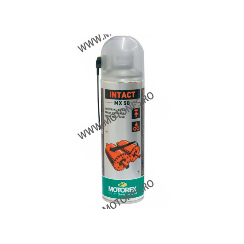 MOTOREX - INTACT MX SPRAY - 500ml 970-476 MOTOREX MOTOREX Unsori Si Vaseline 55,00 lei 55,00 lei 46,22 lei 46,22 lei