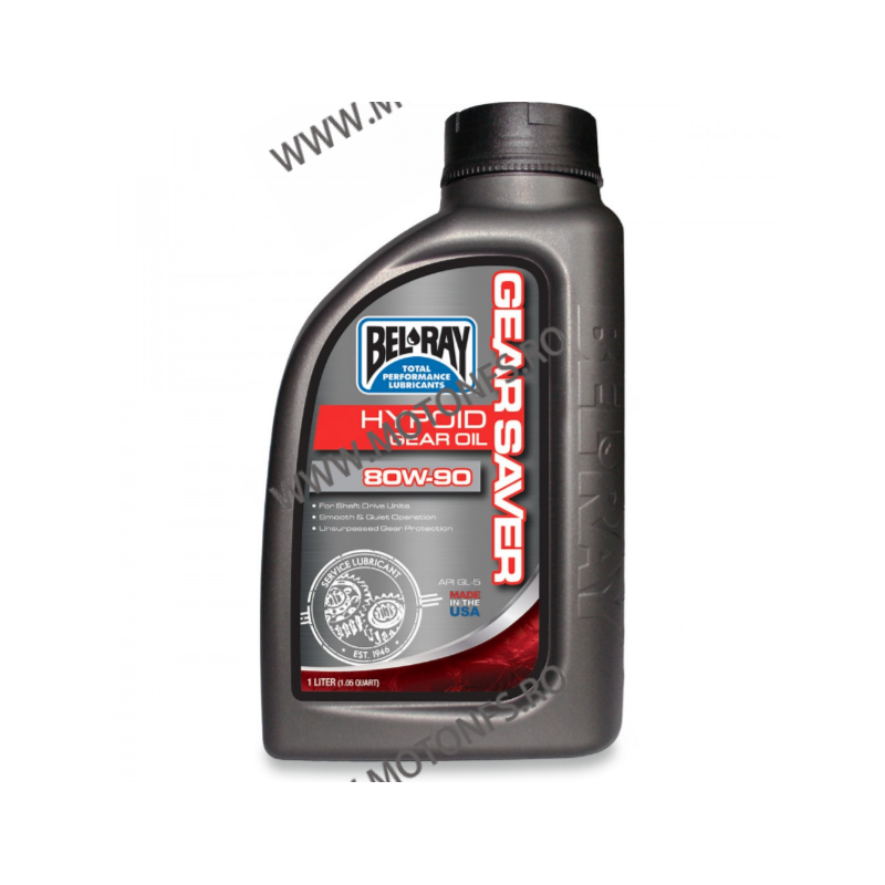 80W90 ULEI DE TRANSMISIE BEL-RAY GEAR SAVER HYPOID GEAR OIL 1L 99230-B1LW  BEL-RAY Uleiuri cutie si transmisie 79,00 lei 79,0...