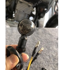 Set 2 Buc Semnale Pe LED Semnalizatoare Bullet Moto Cafe Racer Bobber Chopper Retro KG9BZ KG9BZ  Semnal Universale Cafe Racer...