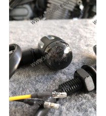 Set 2 Buc Semnale Pe LED Semnalizatoare Bullet Moto Cafe Racer Bobber Chopper Retro KG9BZ KG9BZ  Semnal Universale Cafe Racer...