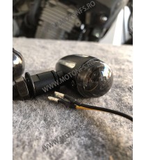 Set 2 Buc Semnale Pe LED Semnalizatoare Bullet Moto Cafe Racer Bobber Chopper Retro KG9BZ KG9BZ  Semnal Universale Cafe Racer...