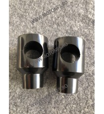 25 mm Inaltatore / Suport Ghidon 1 Inch Handlebar Riser Clamp Compatible With Harley Kawasaki Suzuki Yamaha Honda 030-07-25mm...