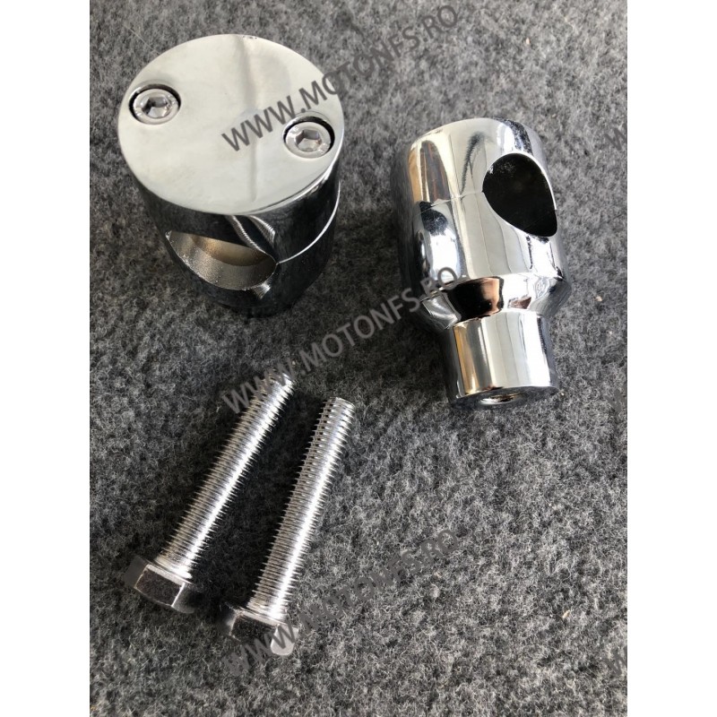 25 mm Inaltatore / Suport Ghidon Ghrome 1 Inch Handlebar Riser Clamp Compatible With Harley Kawasaki Suzuki Yamaha Honda 030... 25 mm Inaltatore / Suport Ghidon Ghrome 1 Inch Handlebar Riser Clamp Compatible With Harley Kawasaki Suzuki Yamaha Honda 030...