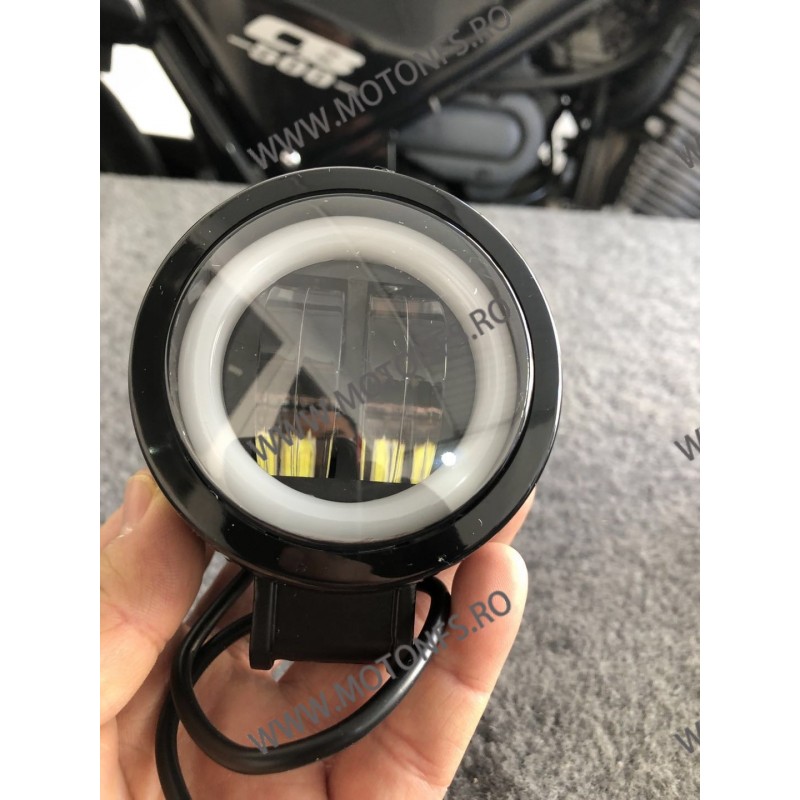 Proiector LED Angel Eye Moto, Auo, ATV CVS99 CVS99  Proiectoare 95,00 lei 79,00 lei 79,83 lei 66,39 lei product_reduction_per...
