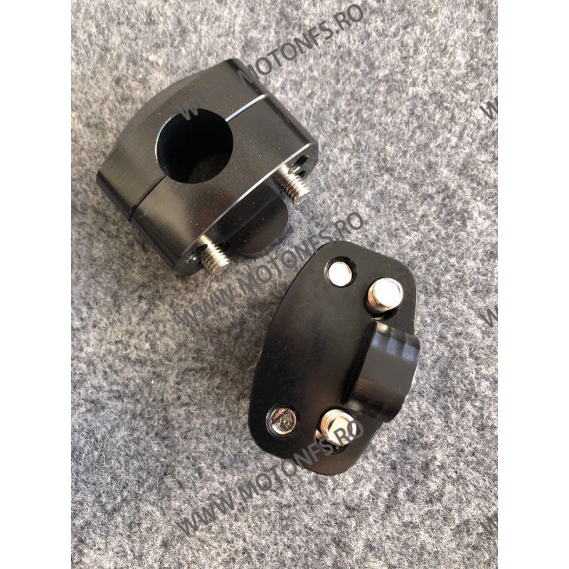 Kit prinderi hanguard-uri / Inaltatore / Suport Pentru Ghidon 22mm CNC Negre 3uns9 3uns9  Suportii Inaltatore Ghidon 125,00 l...