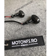 Set 2 Buc Semnale Semnalizatoare Bullet Moto Cafe Racer Bobber Chopper Retro A08Y2 A08Y2  Semnal Universale Cafe Racer Choppe...