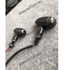Set 2 Buc Semnale Semnalizatoare Bullet Moto Cafe Racer Bobber Chopper Retro A08Y2 A08Y2  Semnal Universale Cafe Racer Choppe...