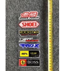 Set Autocolant / Stickere Pentru Moto SHOEI ROCKSTAR DIRT RIDER PROX VR46 BOOS VNQC1  Autocolant / Stikare Carena 15,00 lei 1...