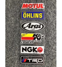 Set Autocolant / Stickere Pentru Moto ATV MOTUL FOX BREMBO NGK MAKITA 93 OI7S1  Autocolant / Stikare Carena 15,00 lei 15,00 l...