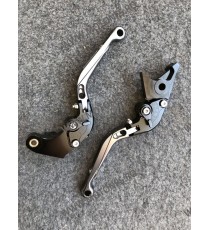 Set MANETE FRANA / AMBREIAJ - PRELUNGITE RABATABILE , pentru 3 sau 4 degeteYamaha Honda Suzuki Dugati KTM BMW QC8TJ QC8TJ  Ma...