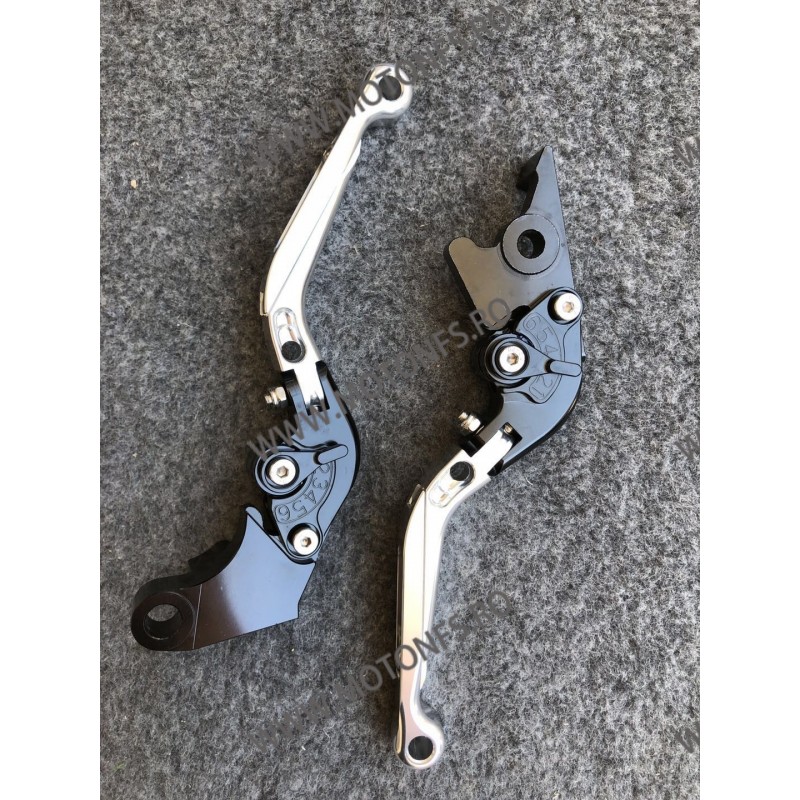 SET MANETE FRANA / AMBREIAJ - PRELUNGITE RABATABILE , pentru 3 sau 4 degeteYamaha Honda Suzuki Dugati KTM BMW 3P70R 3P70R  Ma...