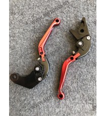 Set MANETE FRANA / AMBREIAJ - PRELUNGITE RABATABILE , pentru 3 sau 4 degeteYamaha Honda Suzuki Dugati KTM BMW WFCF8