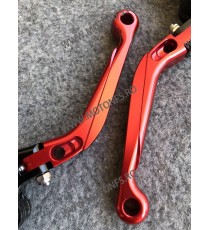 Set MANETE FRANA / AMBREIAJ - PRELUNGITE RABATABILE , pentru 3 sau 4 degeteYamaha Honda Suzuki Dugati KTM BMW WFCF8 WFCF8  Ma...