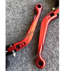 Set MANETE FRANA / AMBREIAJ - PRELUNGITE RABATABILE , pentru 3 sau 4 degeteYamaha Honda Suzuki Dugati KTM BMW WFCF8 WFCF8  Ma...